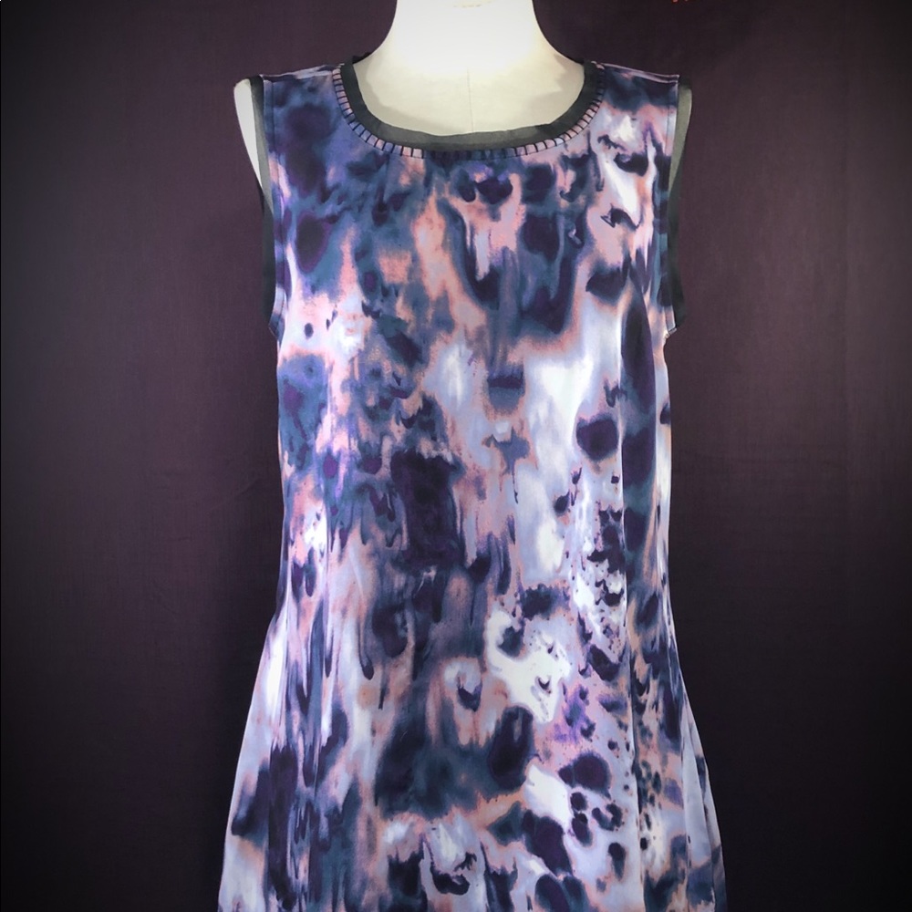 Simply Vera, Vera Wang, Watercolor Print Blouse
